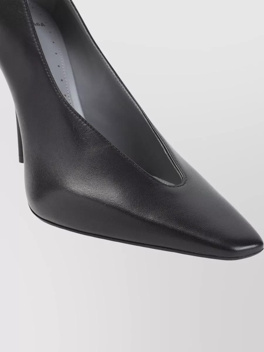 Balenciaga Leather Duchesse Pumps