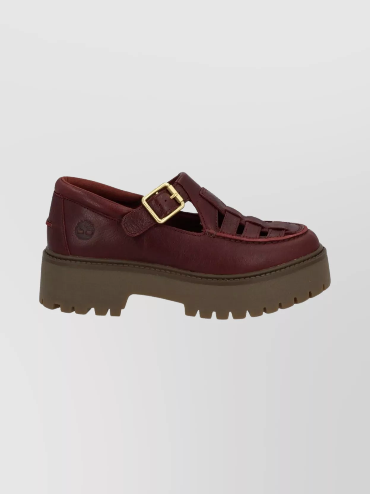 Timberland Chunky Sole Round Toe Cut-Out Loafers