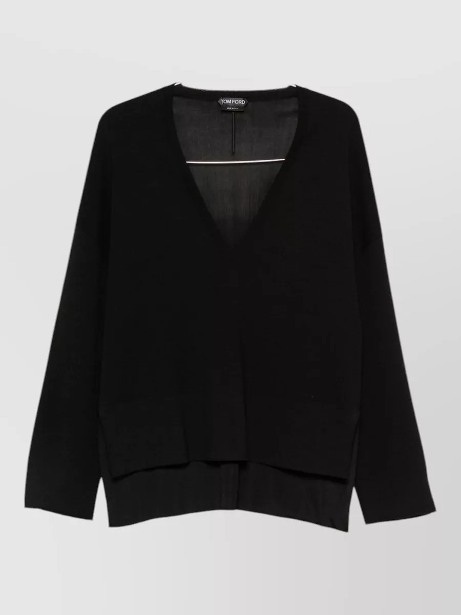 Tom Ford fine-knit v-neck wool jumper