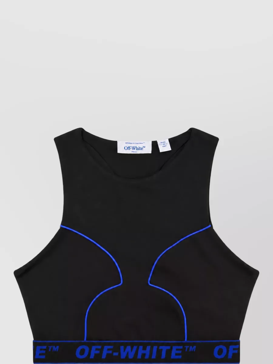 Off-White Logo-Band Bralette