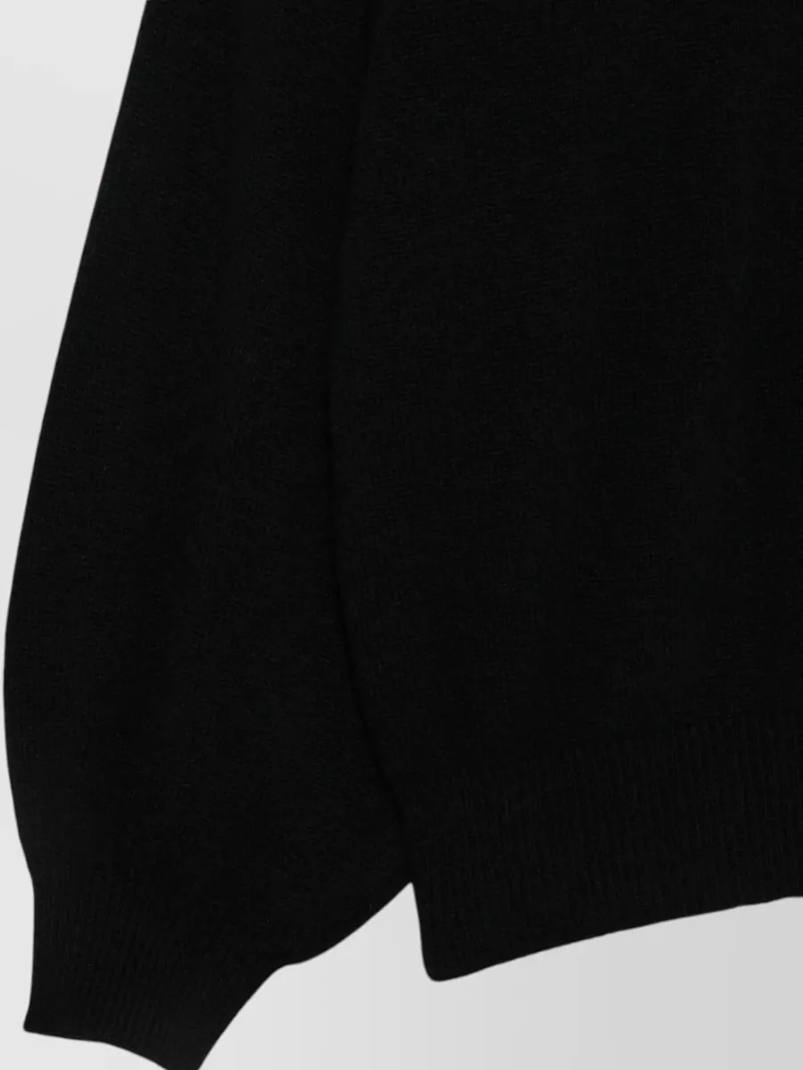 Lisa Yang Cashmere Off-Shoulder Long-Sleeve Sweatshirt