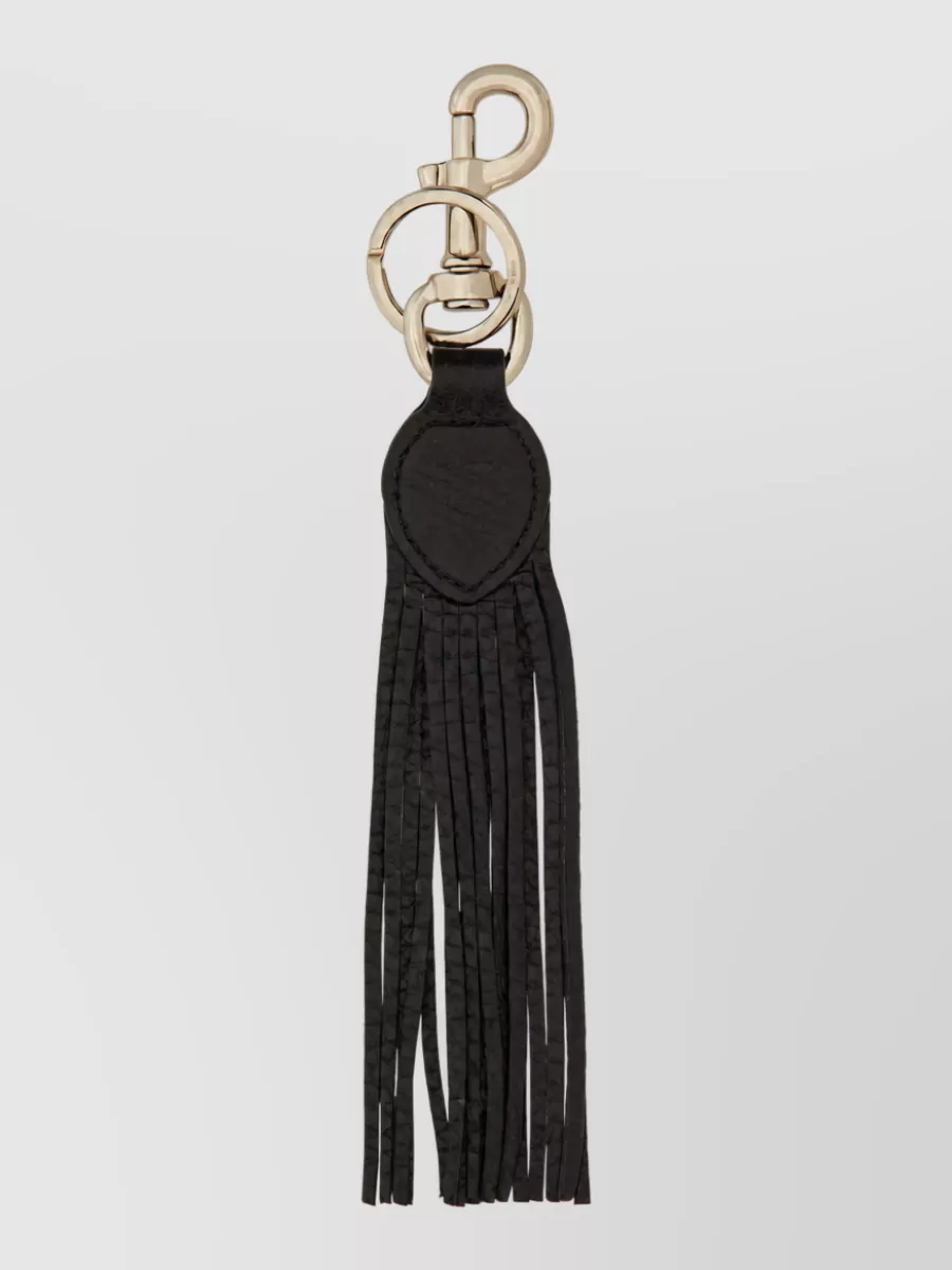 Valentino Garavani leather keychain