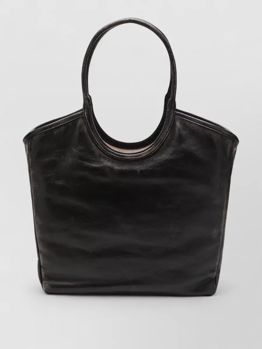 Miu Miu Tote Bag Circular Handles Top Handle Design