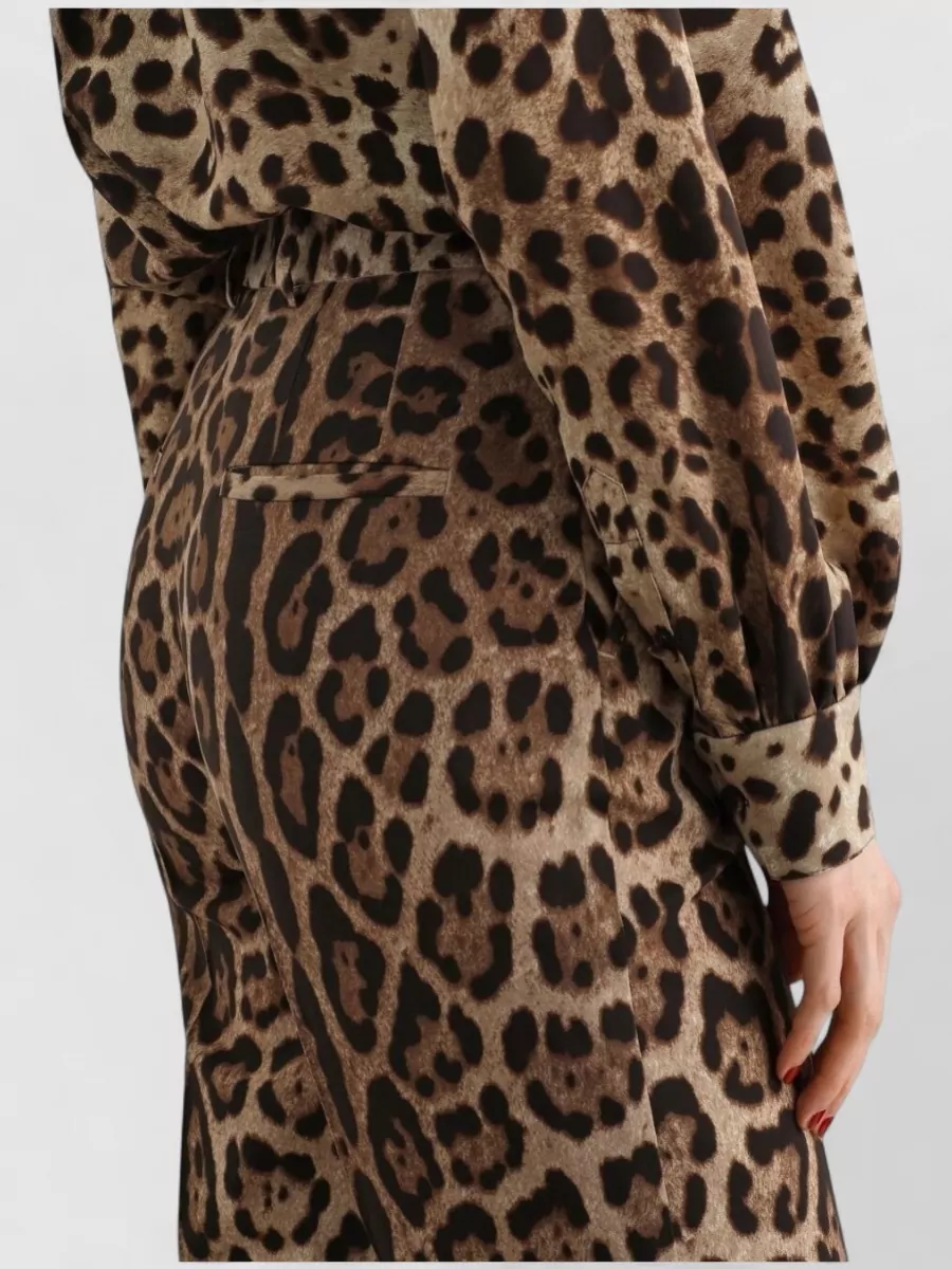 Dolce&Gabbana Wool Slim-Fit Trousers