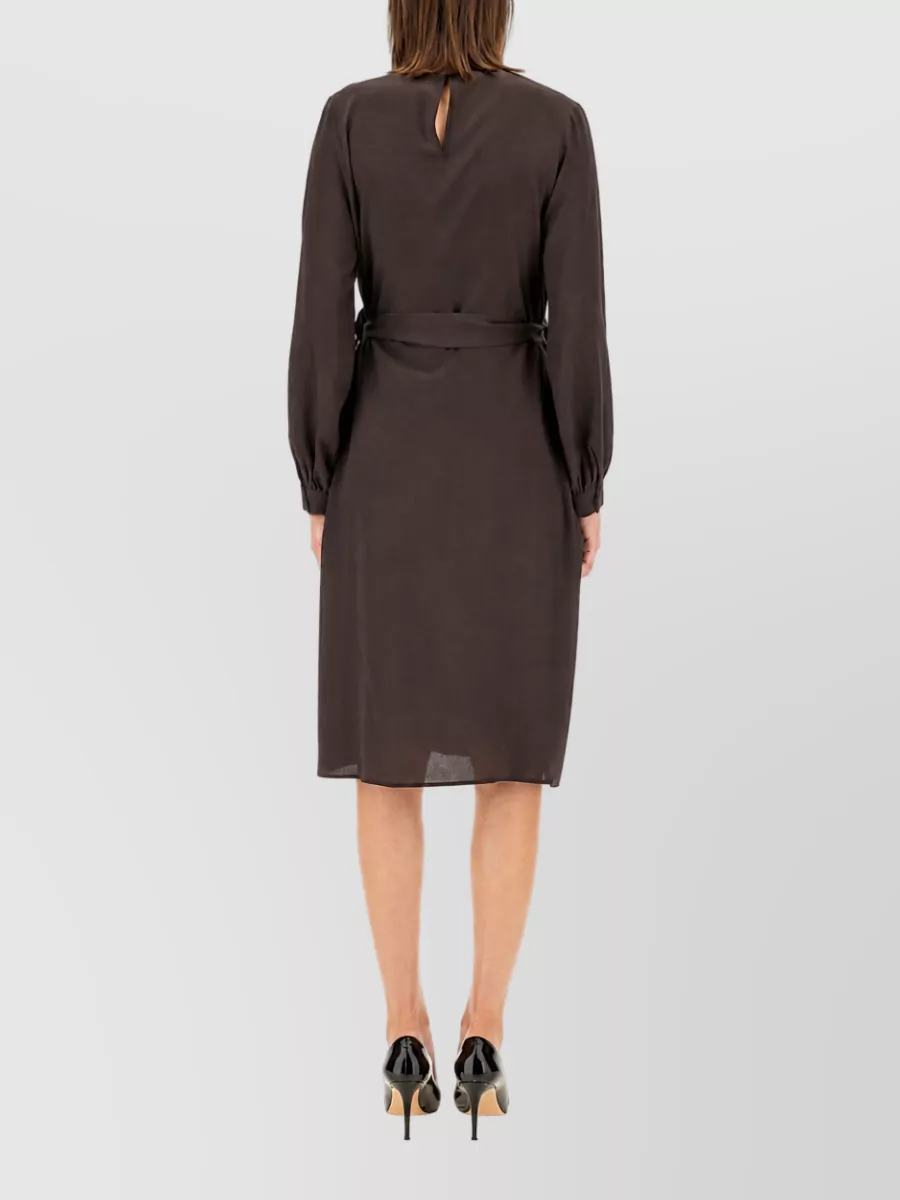 Kiton Silk Midi Dress