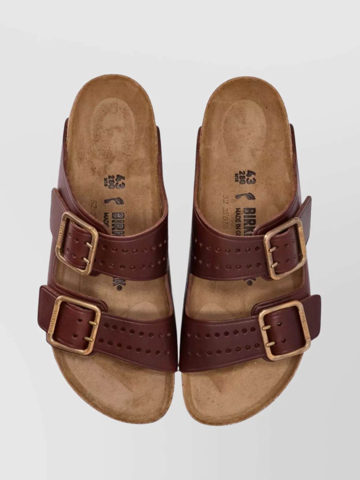 Birkenstock Bold Leather Double-strap Sandals
