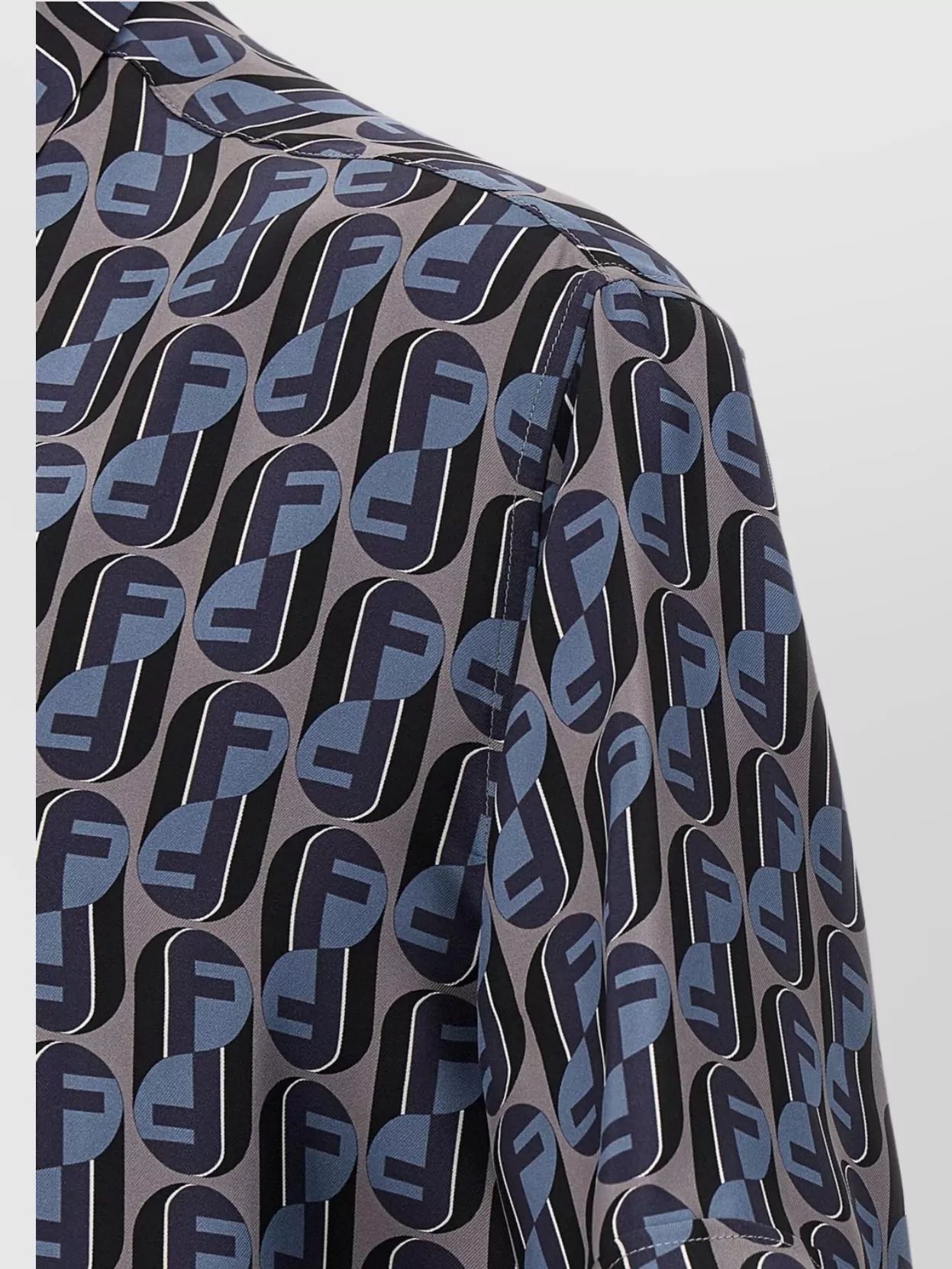 Fendi 'Printed Identity' Short Sleeve Shirt