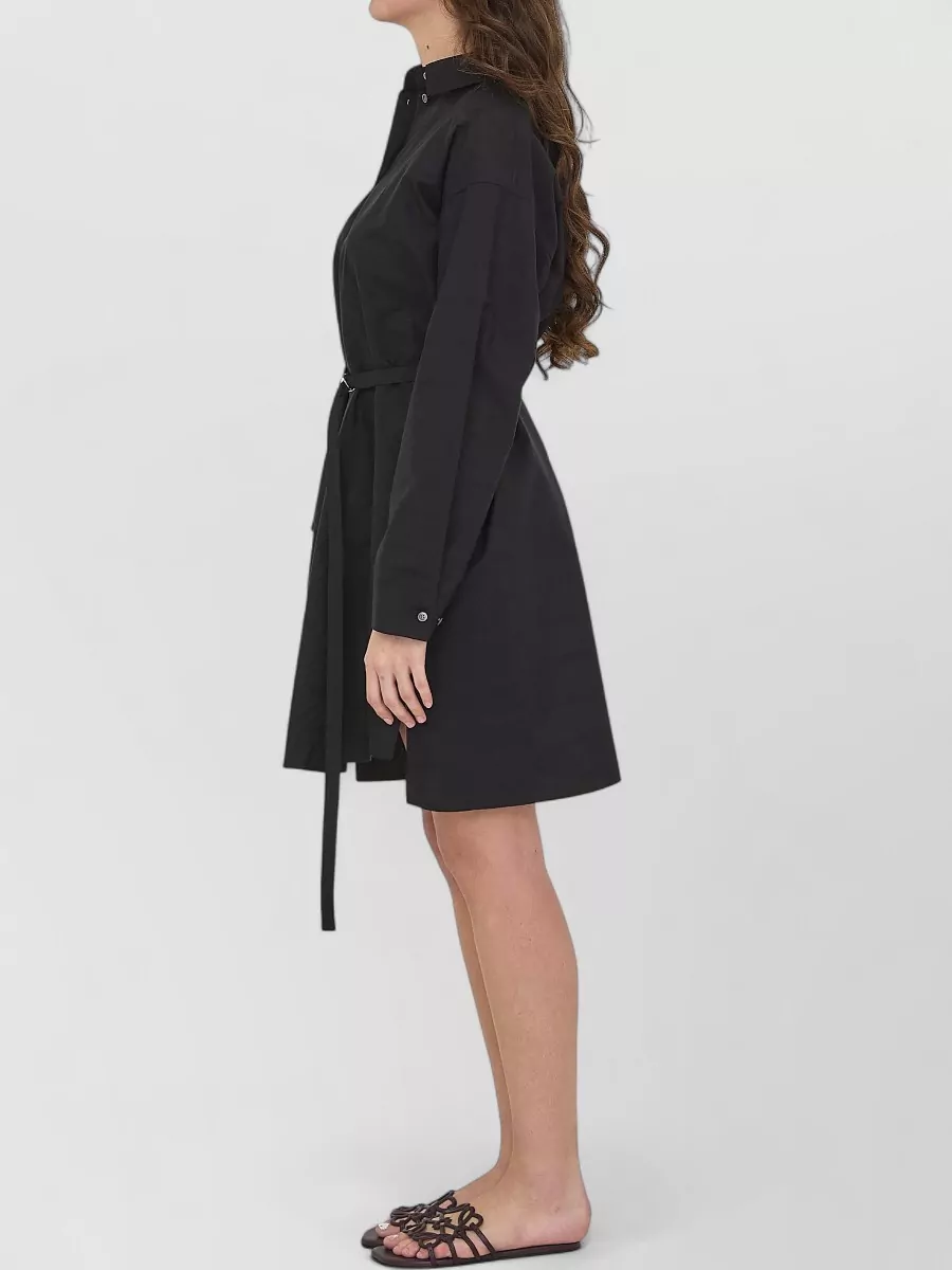 Loewe Silk Mini Shirt Dress