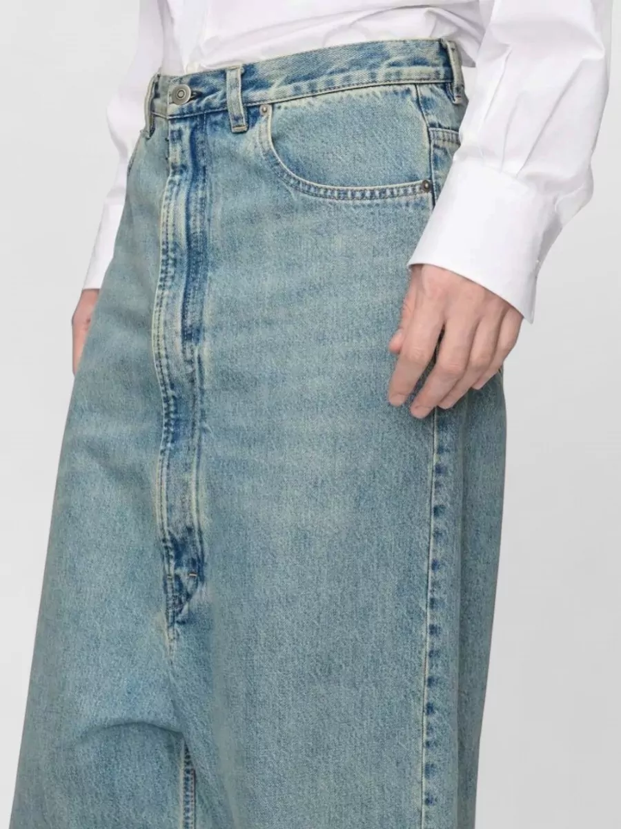 Maison Margiela Low-Rise Straight-Leg Denim Jeans
