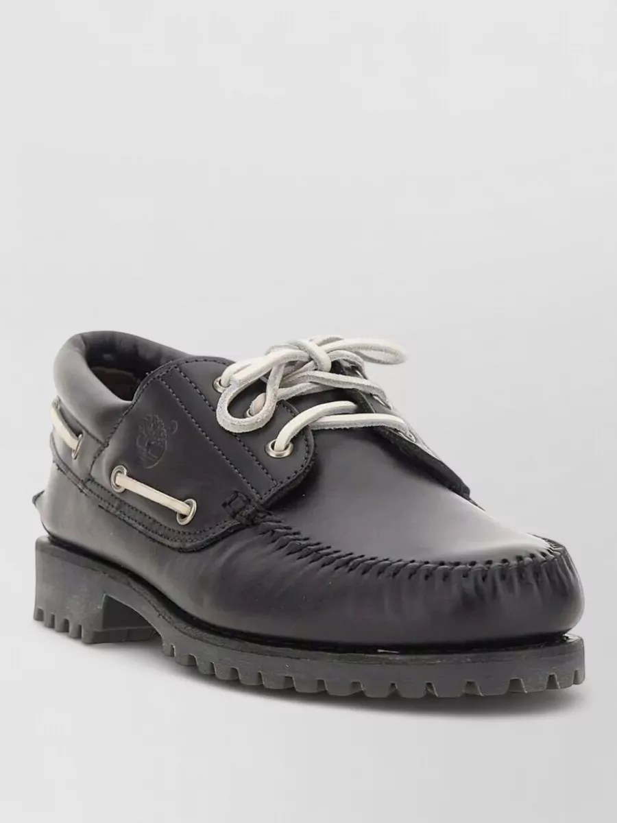 Timberland leather boat shoes