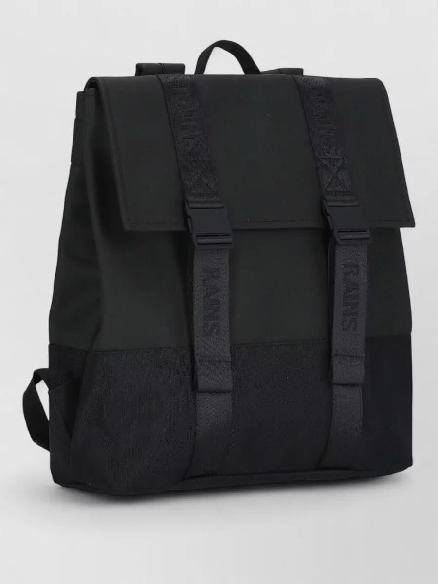 Rains Backpack Unisex Waterproof Design Shoulder Straps