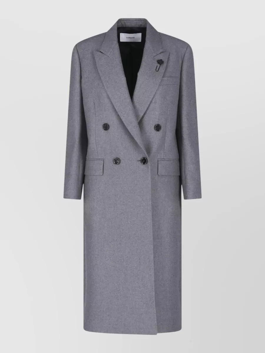 Lardini cashmere double breasted coat