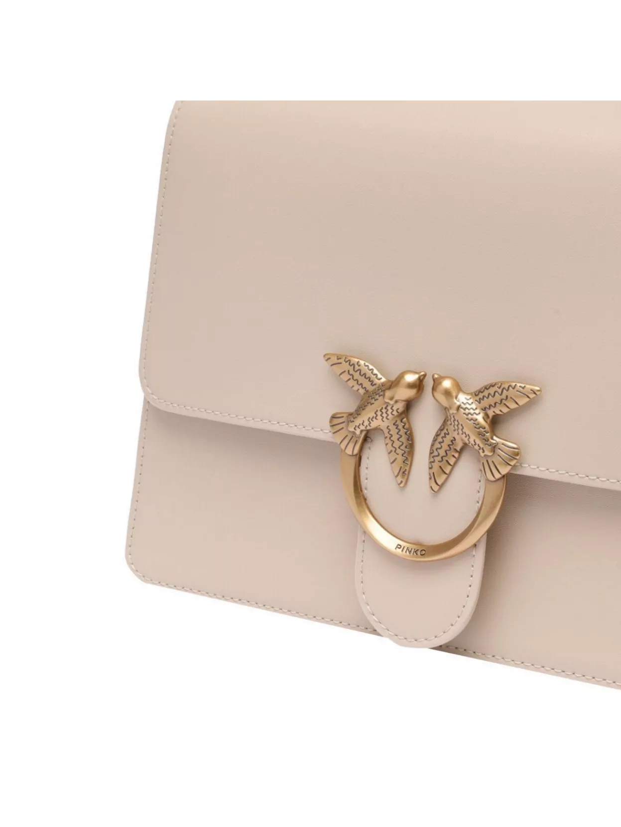 Pinko Love Bag One Leather Tote Bag