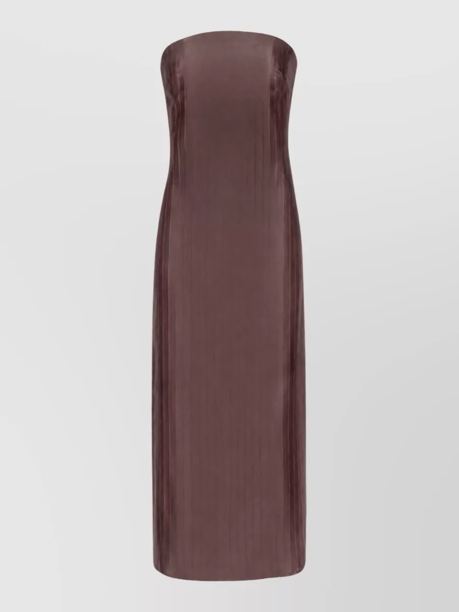 Loulou Studio silk-blend sleeveless midi dress