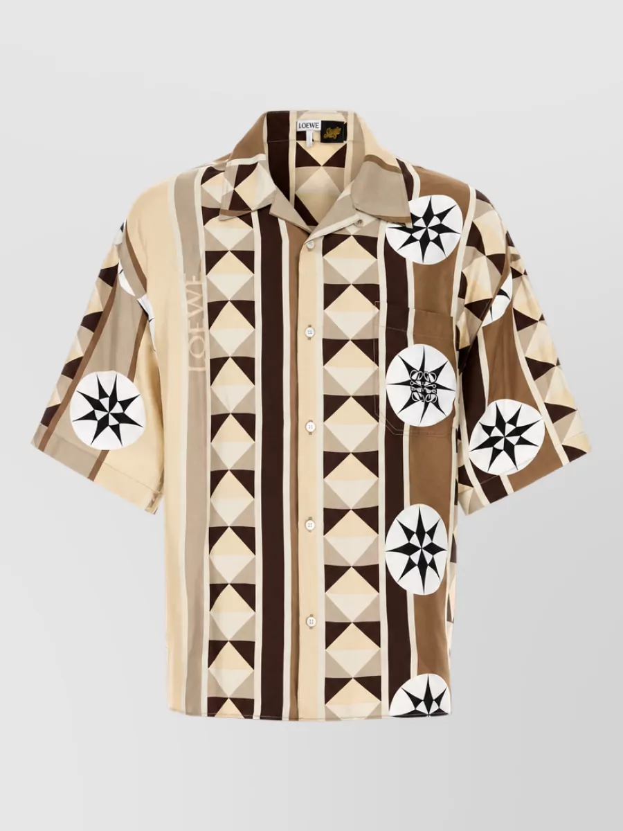 Loewe Paula's Ibiza Silk printed shirt