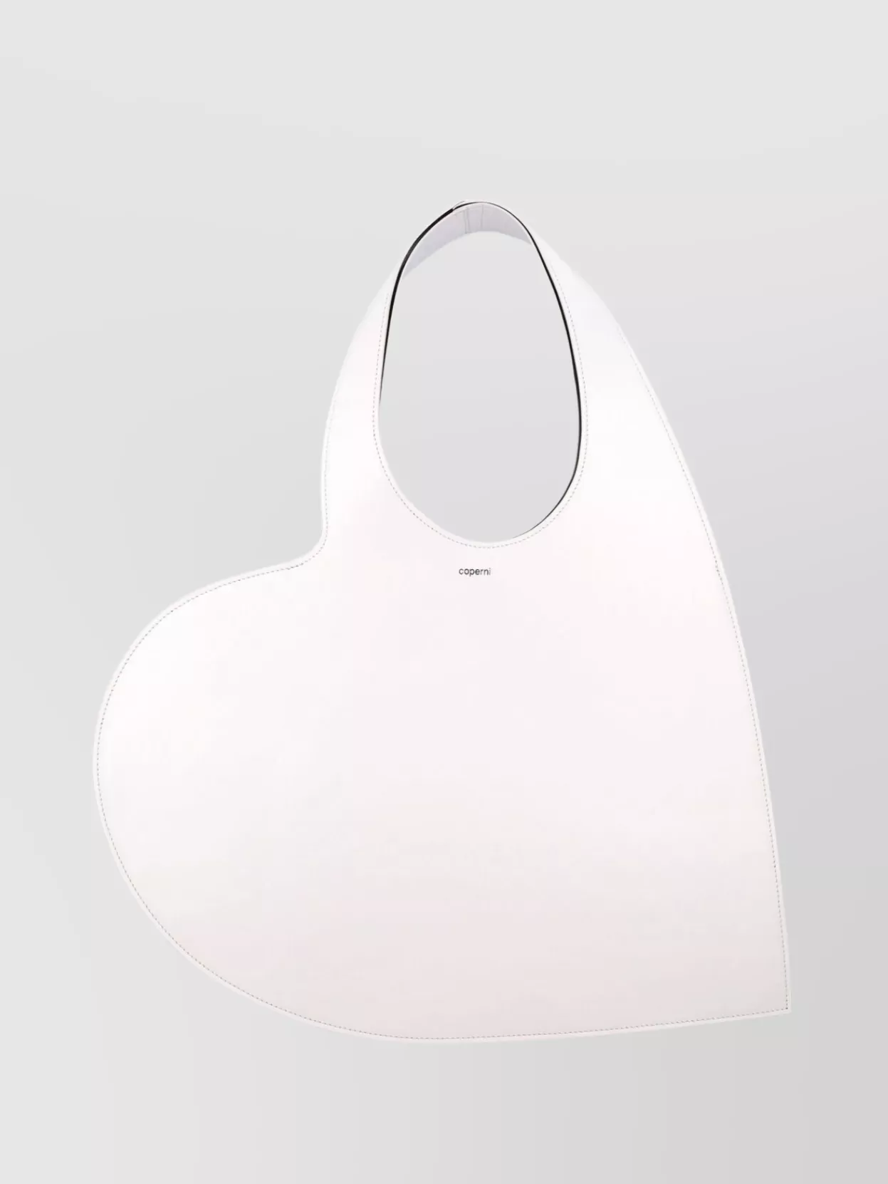 COPERNI HEART SHAPE LEATHER TOTE BAG