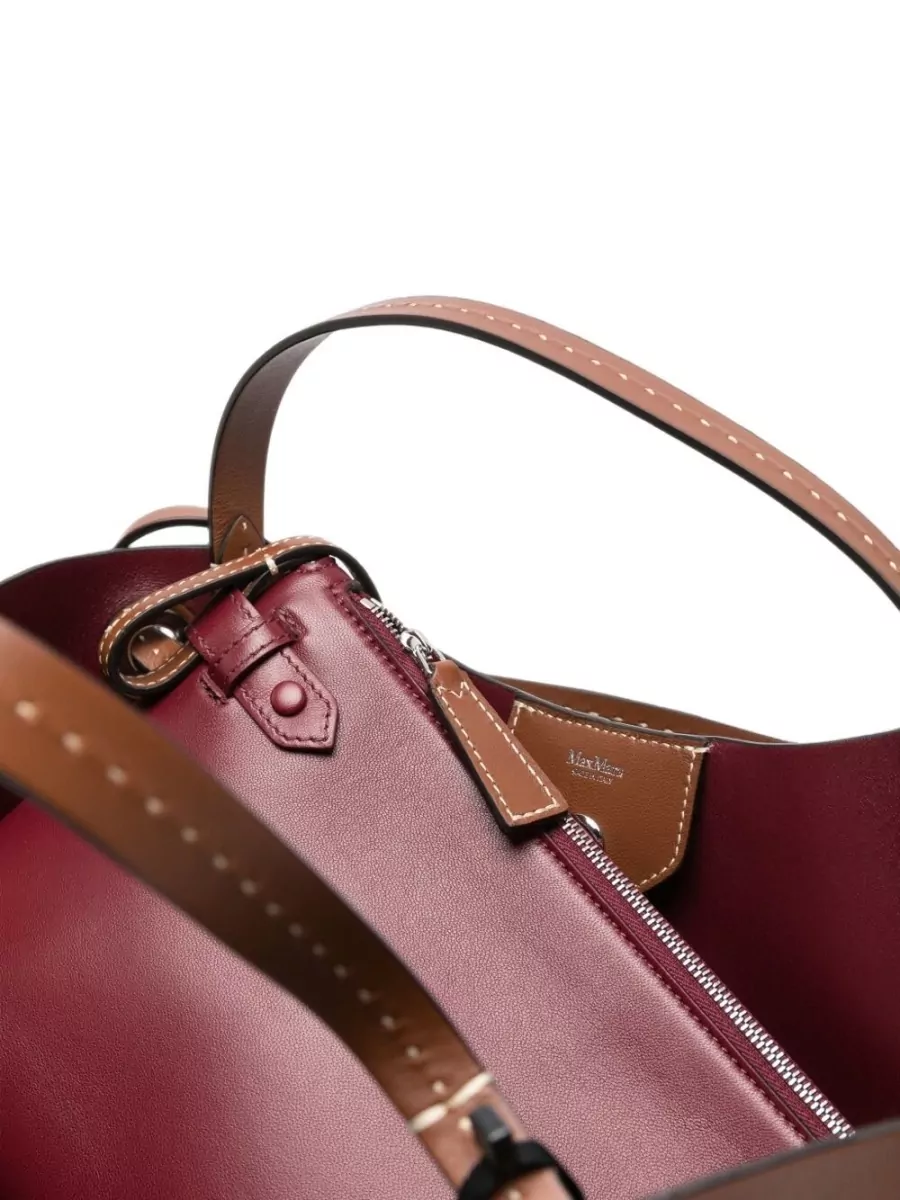 Max Mara Leather Bucket Bag