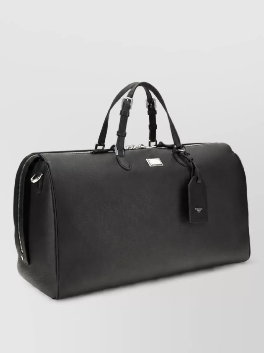 Dolce&Gabbana Calf Leather Travel Bag