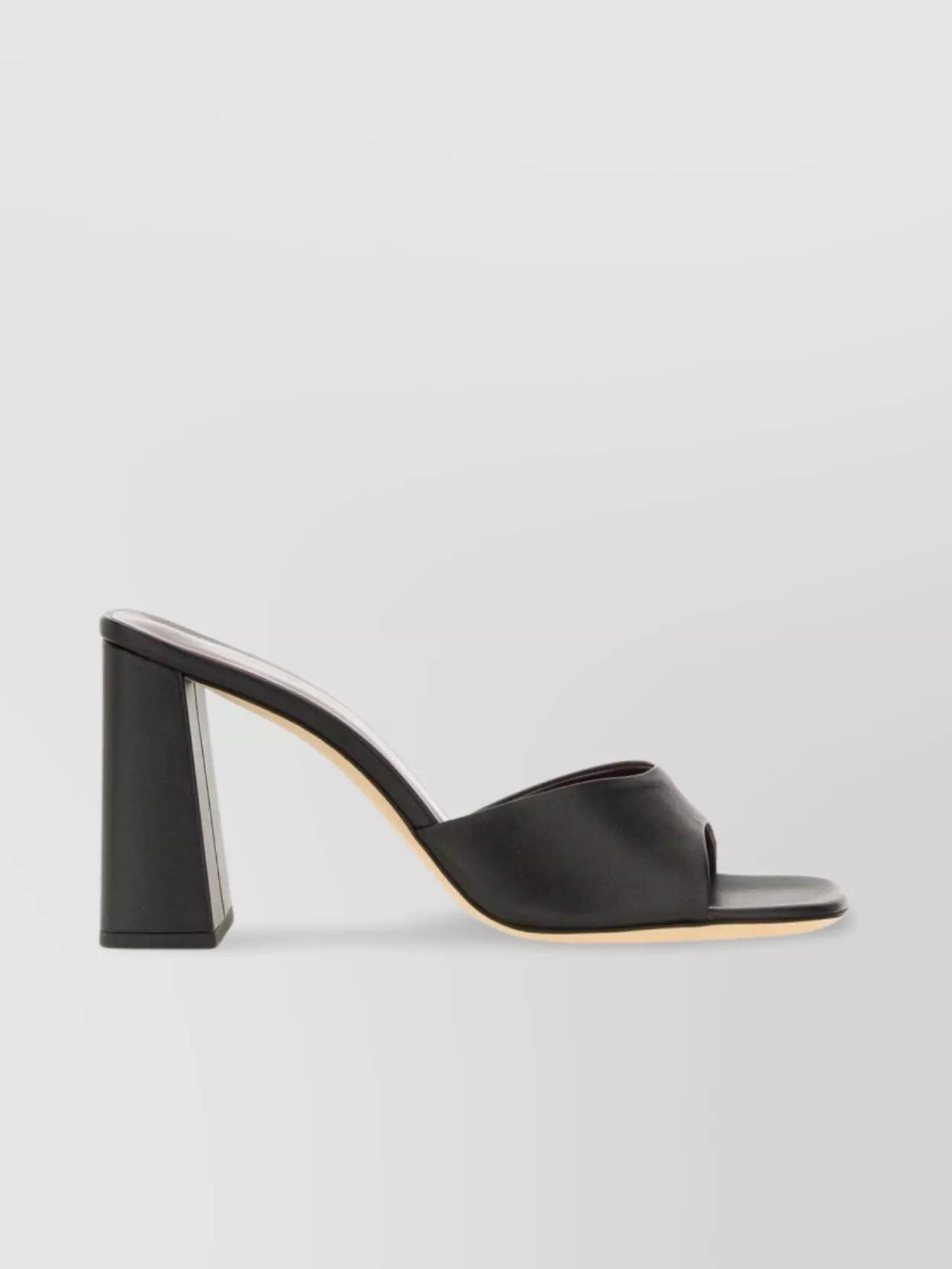 Staud "Sloane" Open Toe Block Heel Sandals