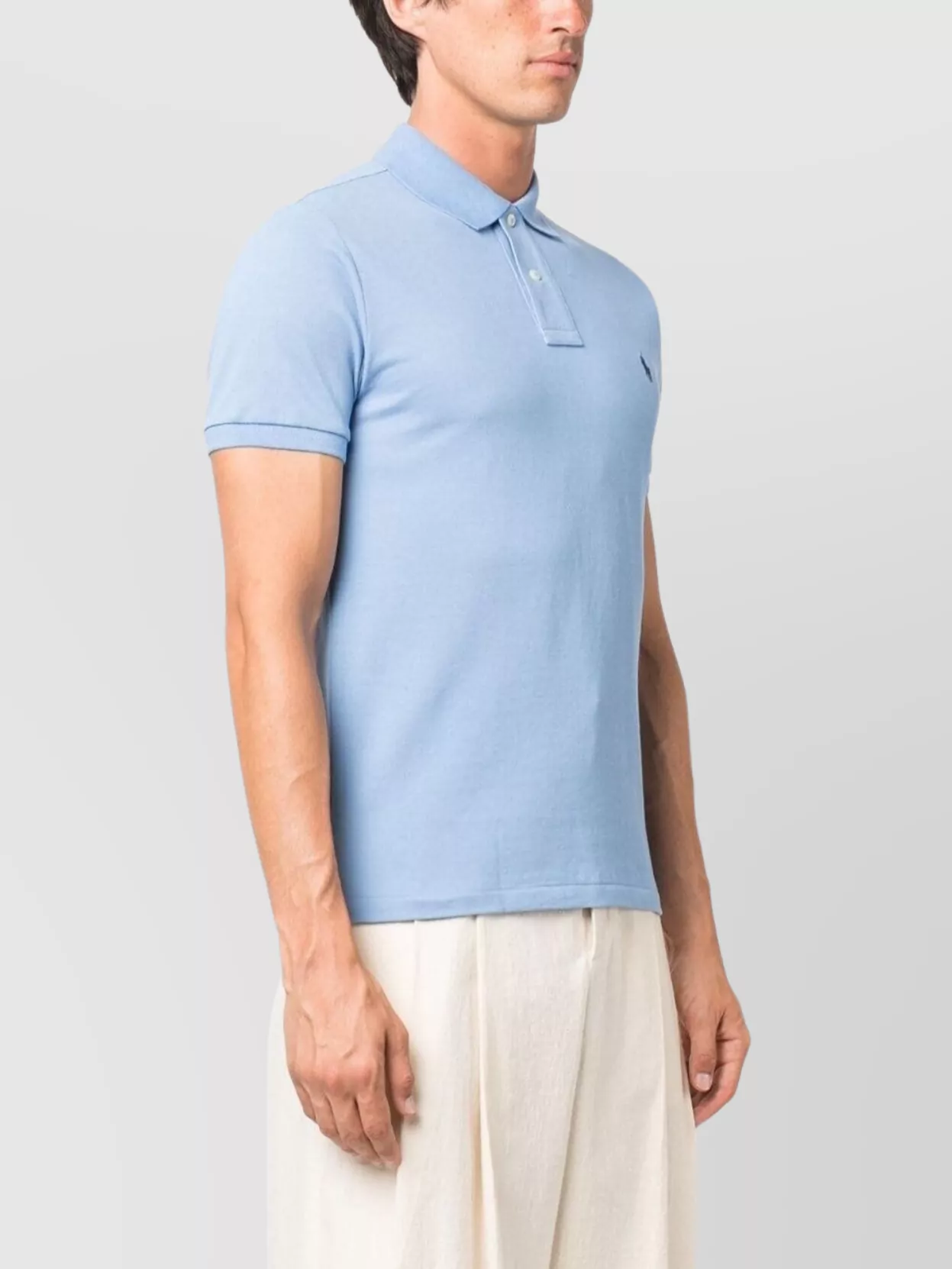 Ralph Lauren Polo Shirt With Short Sleeves And Collar