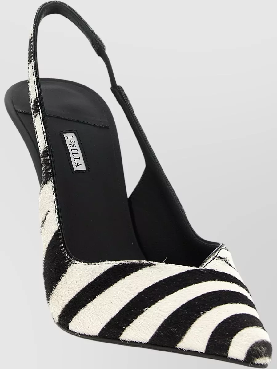 Le Silla Vivienne Slingback Pumps Pointed Toe Stiletto