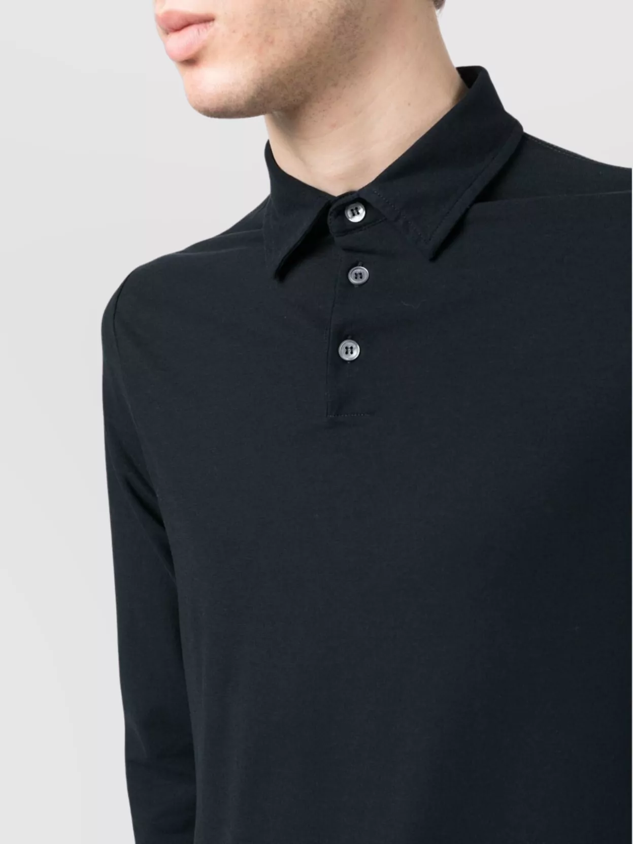 Zanone Polo Shirt Long Sleeves