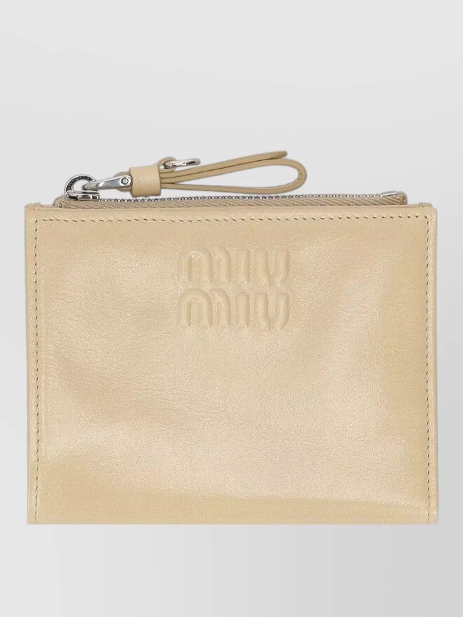 Miu Miu leather purse