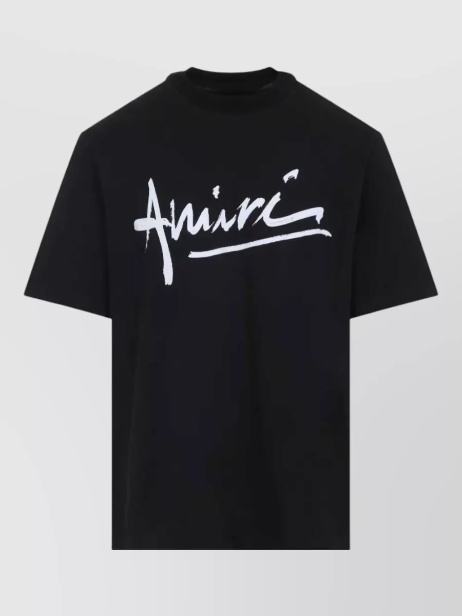 Amiri Logo-Print Cotton T-Shirt