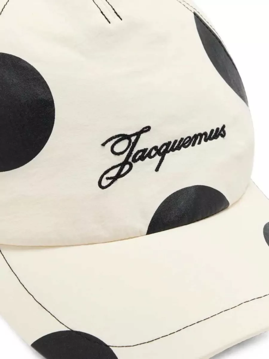 Jacquemus Polka-Dot Baseball Cap