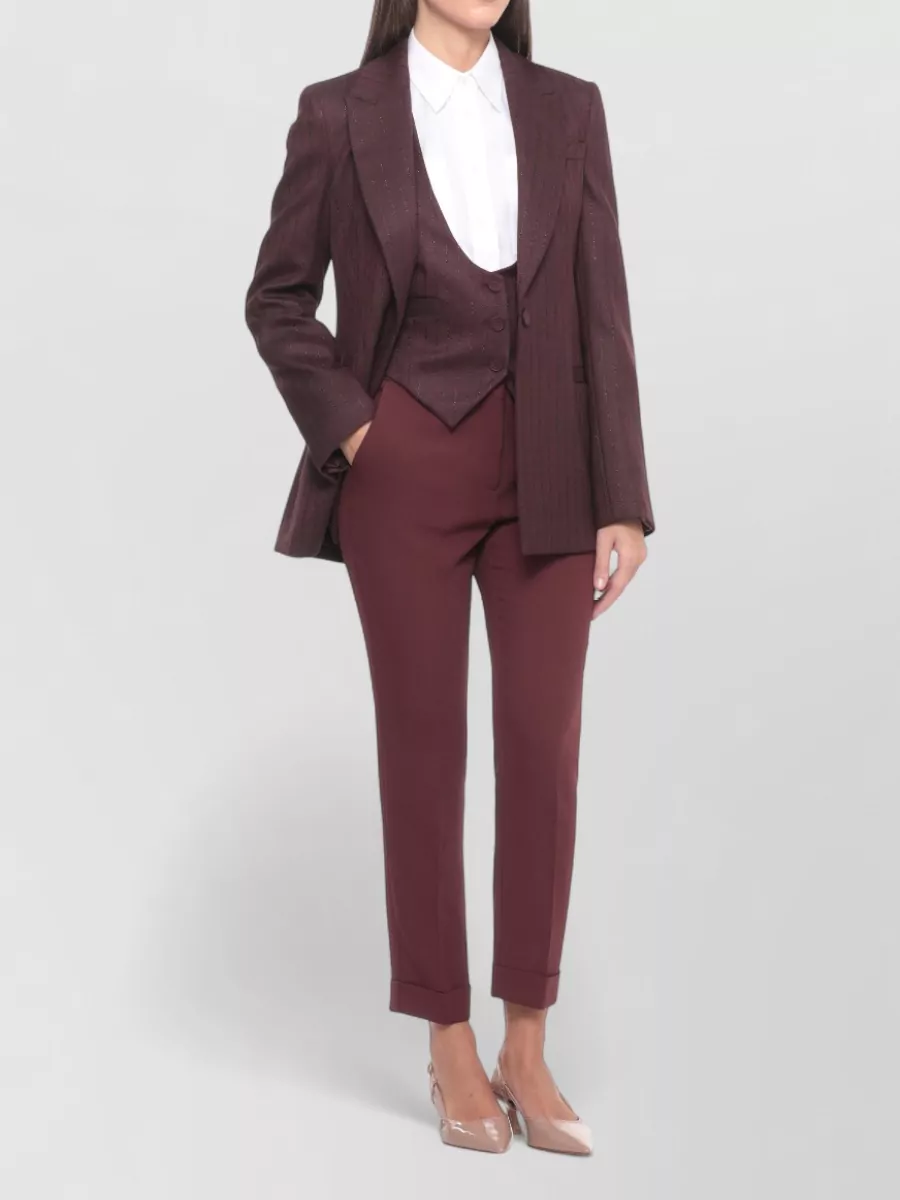 Mar De Margaritas Pinstripe Blazer