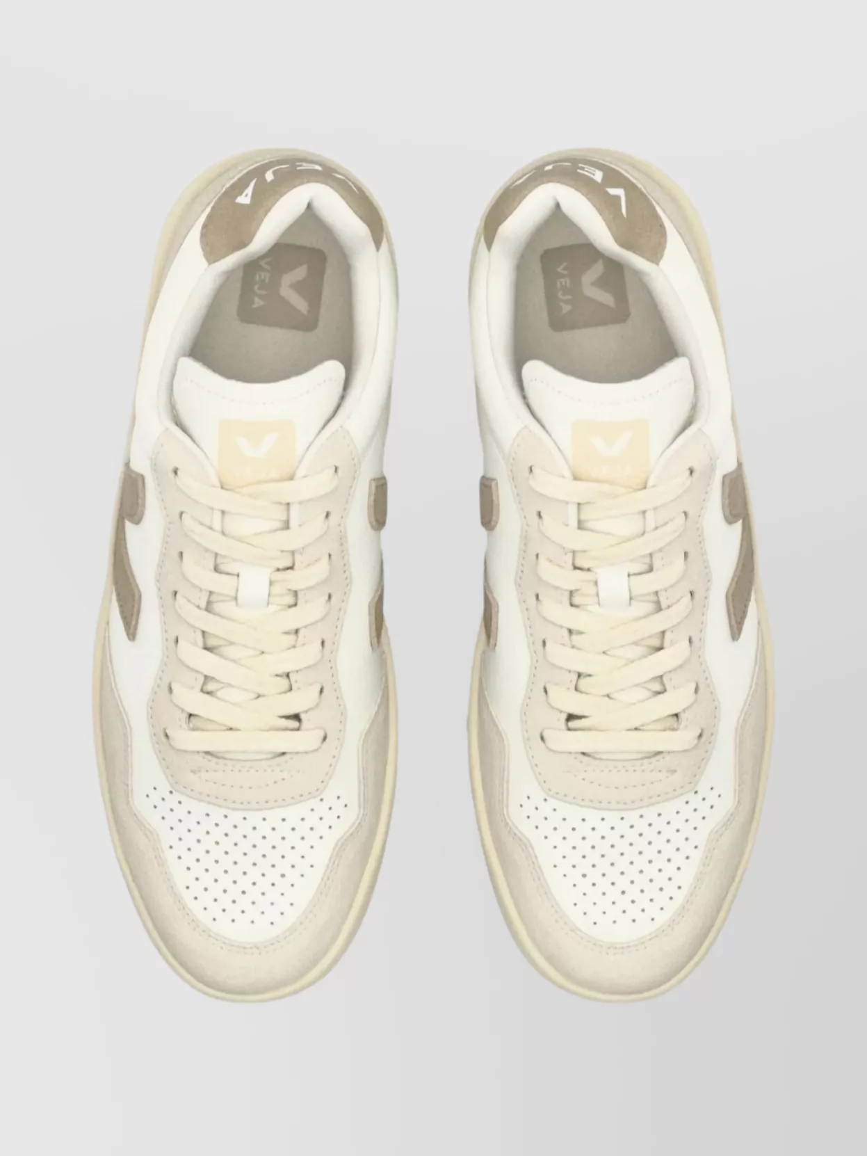 Veja V-90 Sneakers Featuring Perforated Design