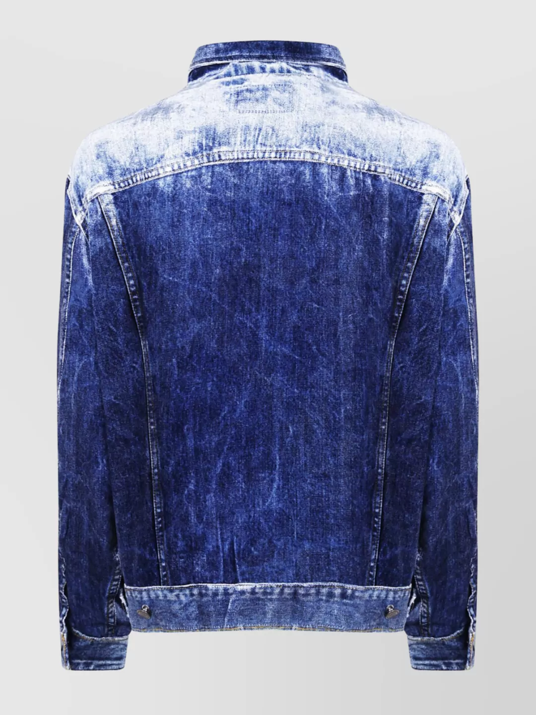 Pierre Louise Mascia Collared Jacket With Long Sleeves And Pockets In Blue