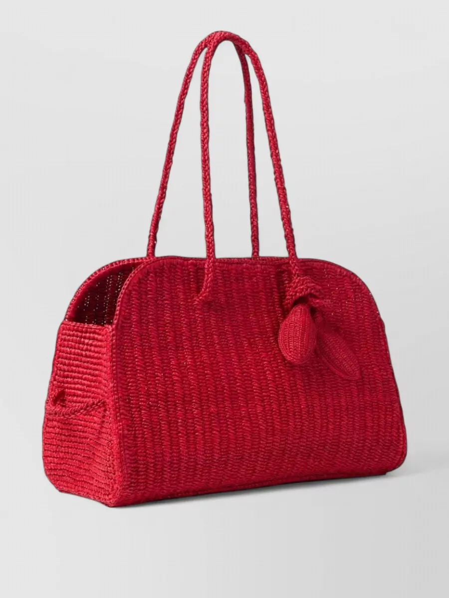 Jacquemus Le Turismo Raffia Shoulder Bag