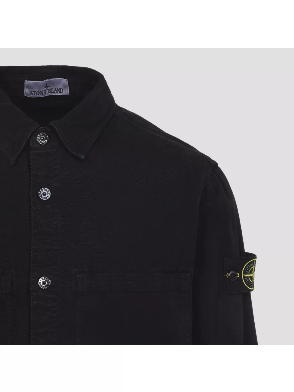 Stone Island Long Sleeve Shirt Chest Pockets
