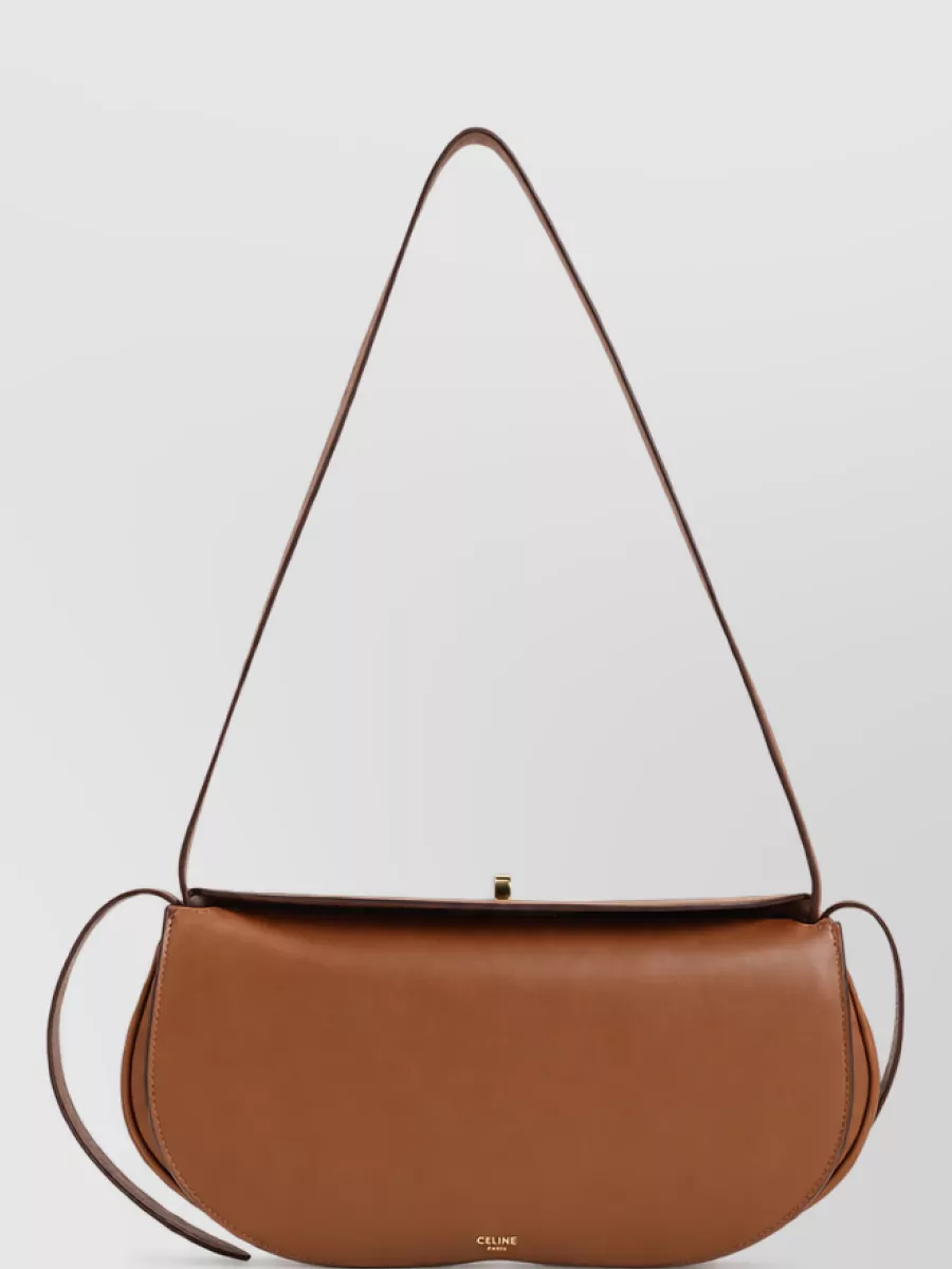 Celine Leather Shoulder Bag