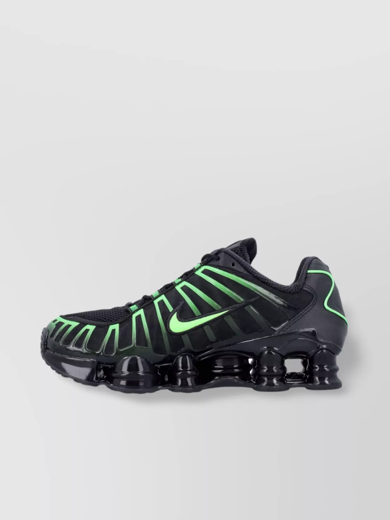 Nike Tl Shox Rubber Outsole Mesh Sneakers