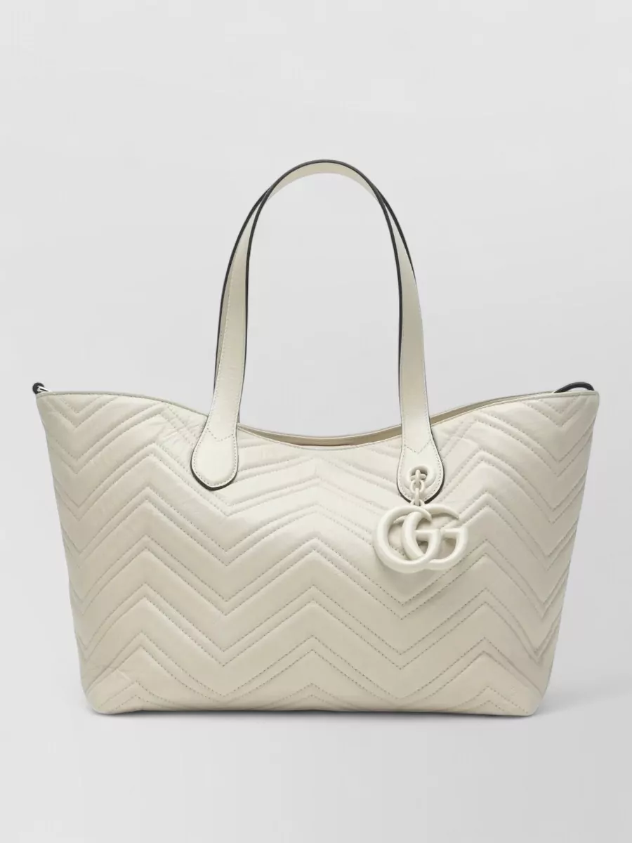Gucci gg marmont leather tote bag