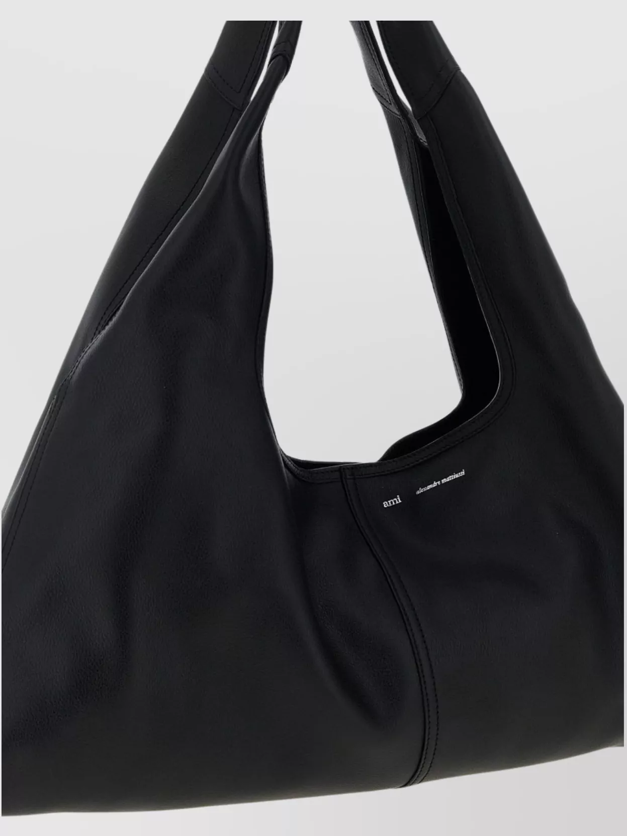 Ami Paris Slouchy Shoulder Bag Top Handle
