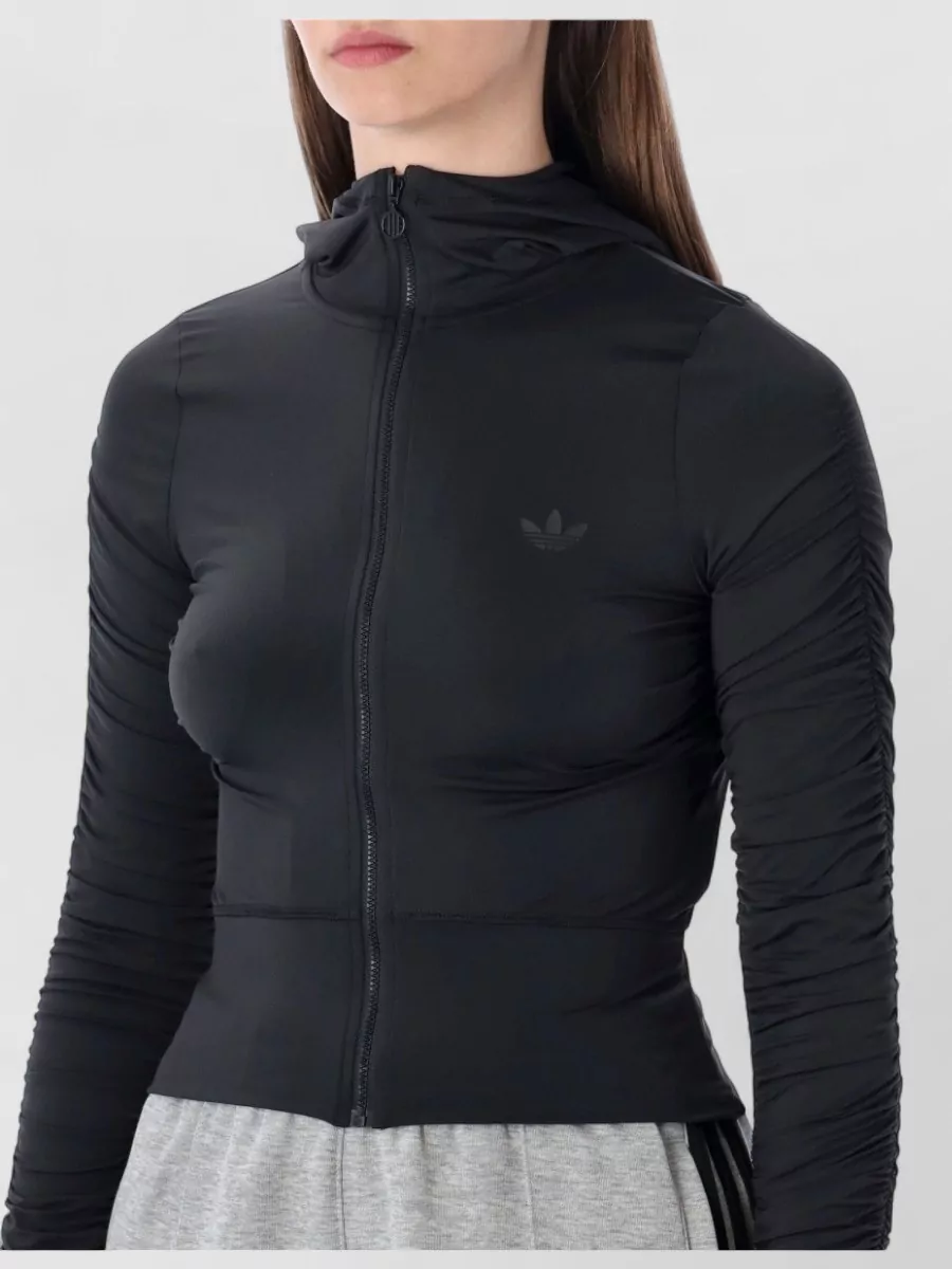 Adidas Originals Technical Hooded Top Slim Fit Design