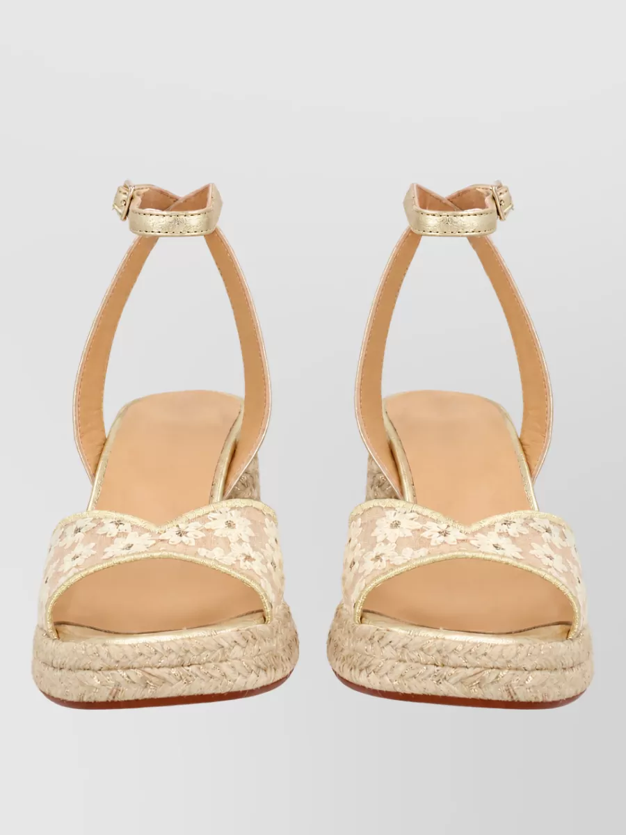 Castaner Leather Platform Sandals