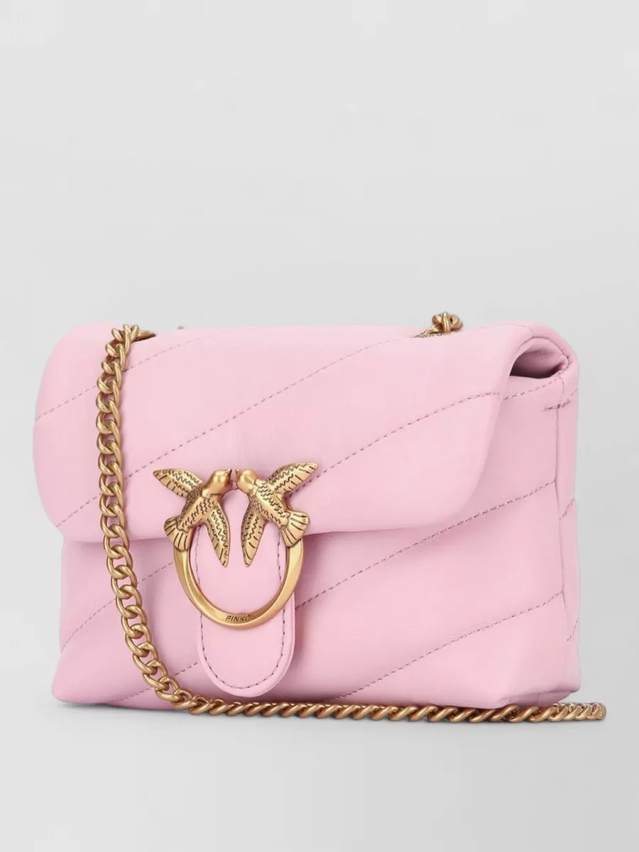 Pinko Love Puff Baby Shoulder Bag Chain