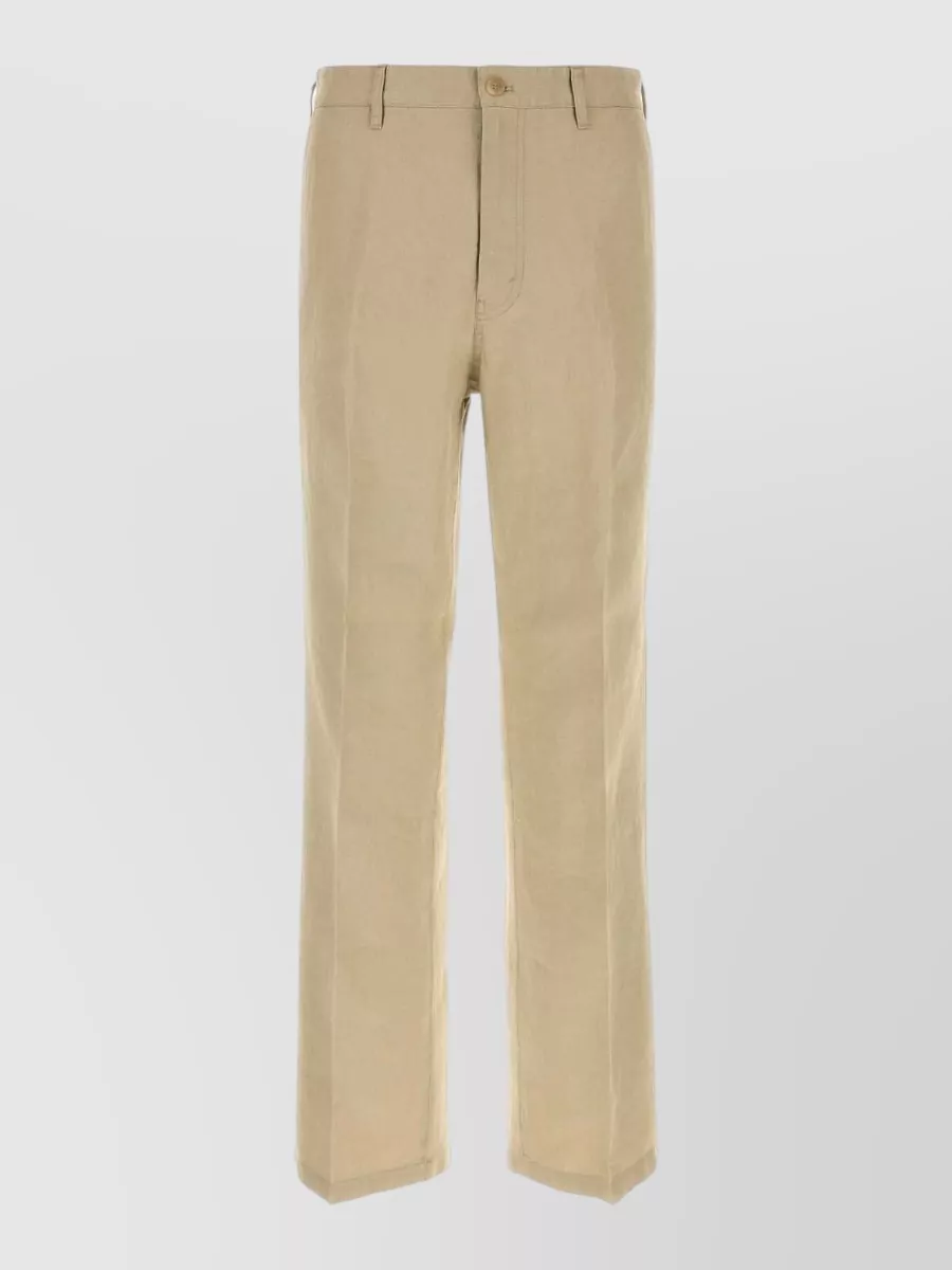Prada Linen straight-leg trousers