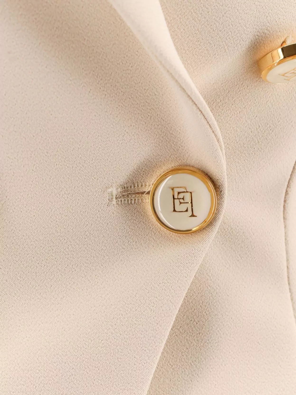 Elisabetta Franchi Jacket Tailored Logoed Buttons