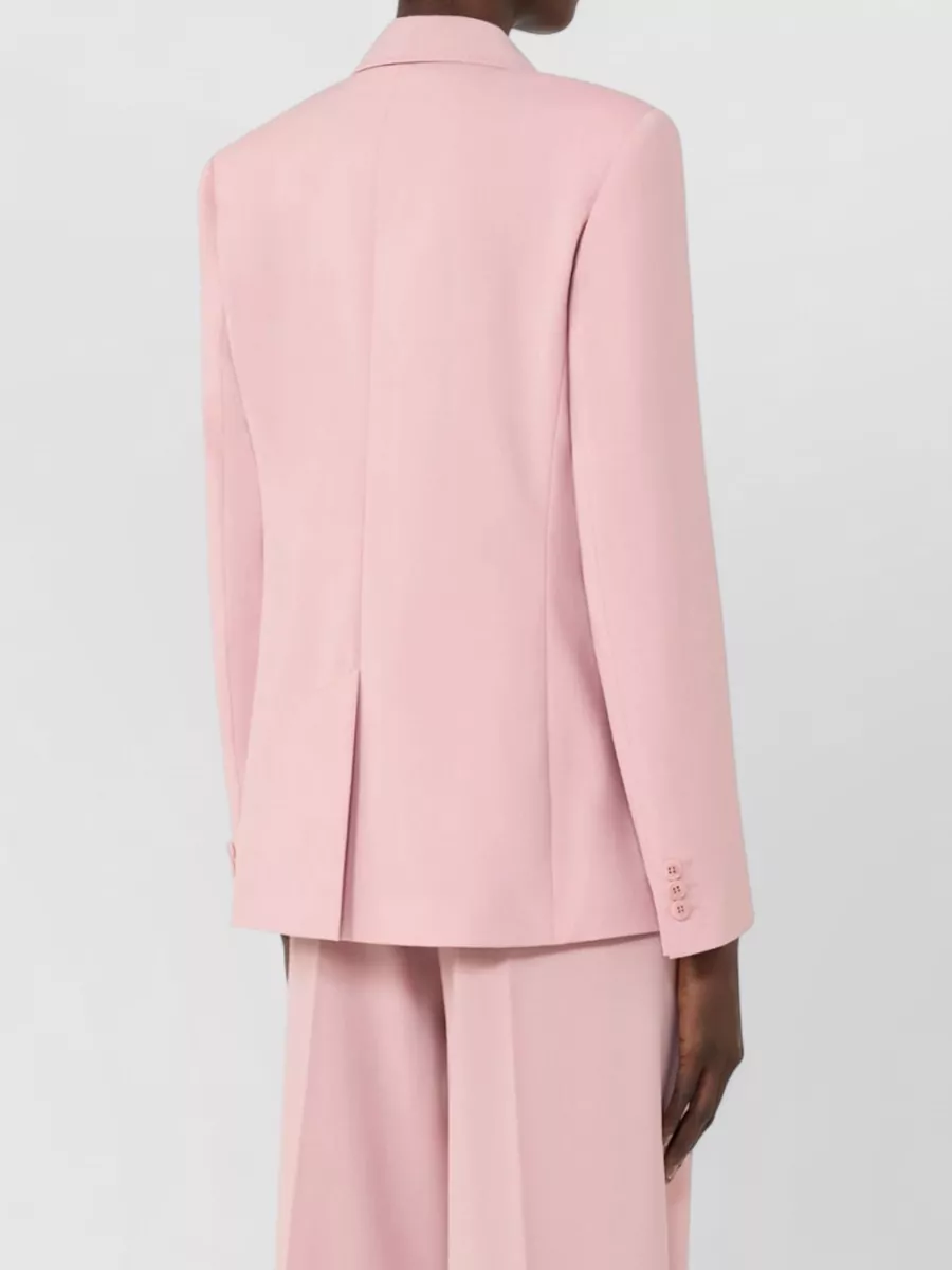 Weekend Max Mara Tailored Double Breasted Blazer Buttoned Cuffs