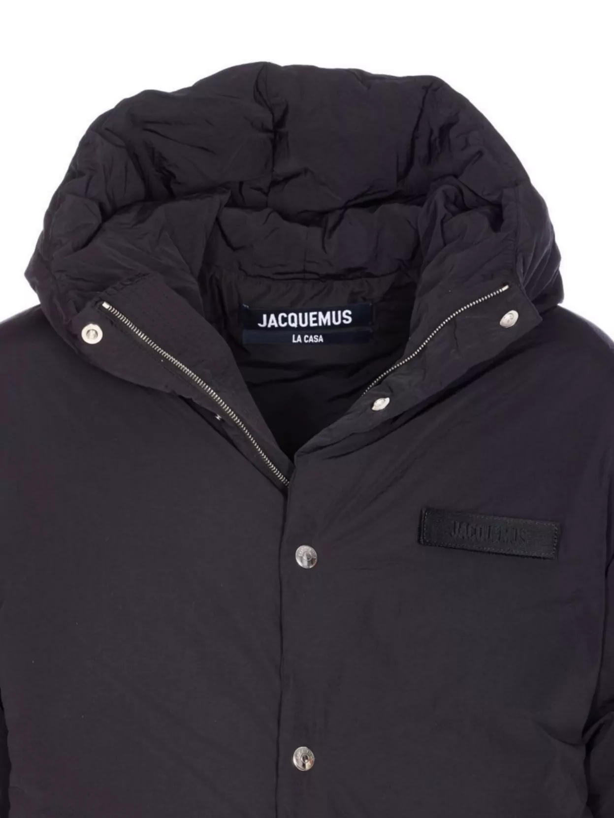 Jacquemus Hooded Padded Quilted Long Sleeve Jacket