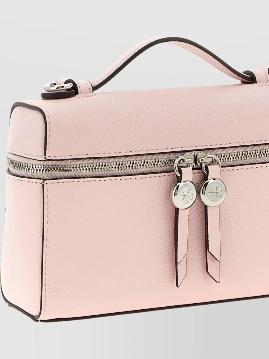 Tory Burch Romy Mini Leather Crossbody Bag