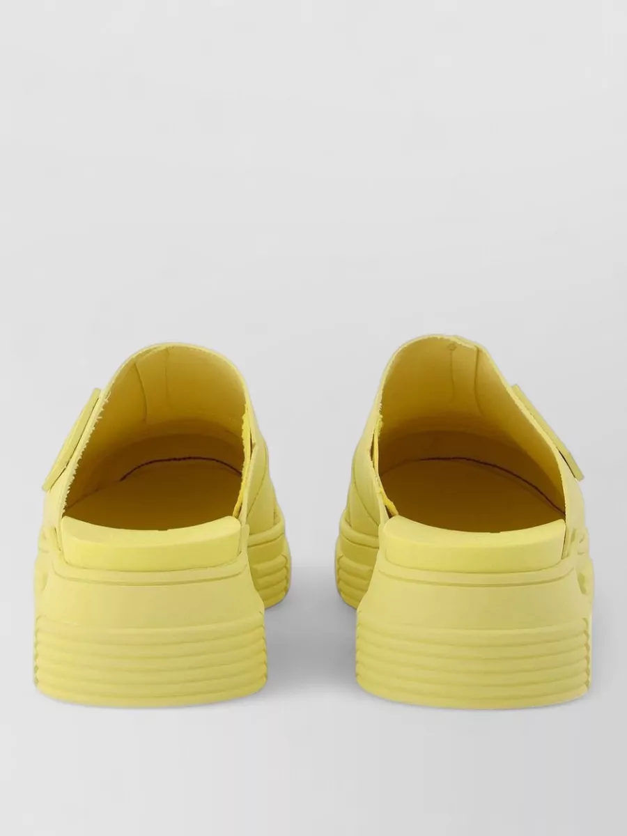 Ganni Rubber Platform Mules