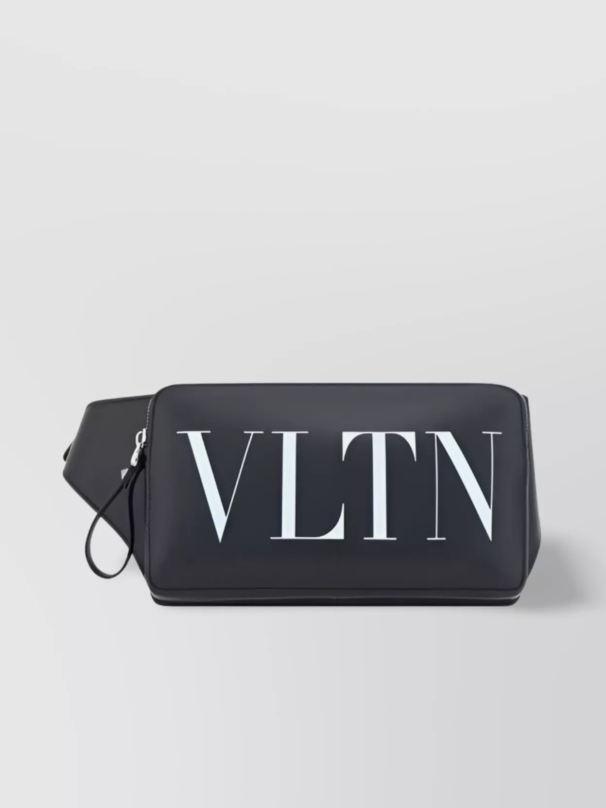 Shop Valentino Vltn Calfskin Rectangular Clutch Bag