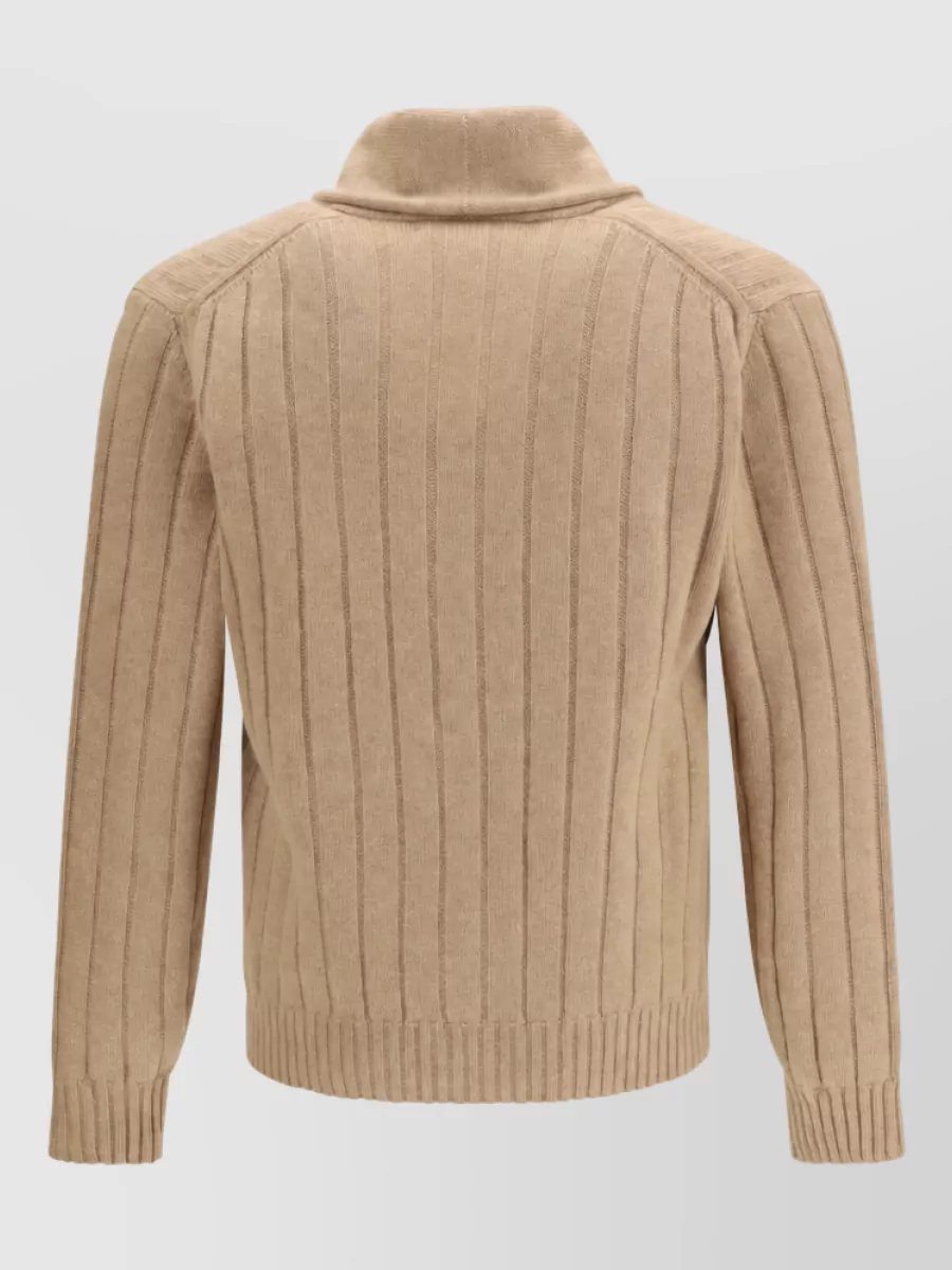 Brunello Cucinelli Ribbed Cashmere Cardigan