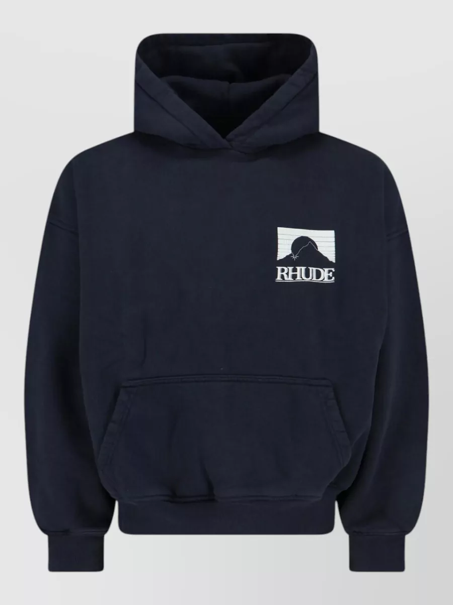 Rhude cotton hoodie